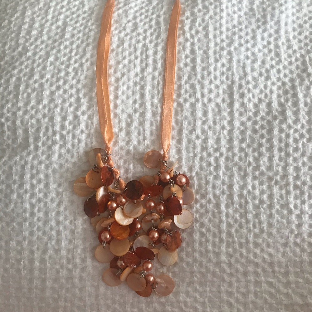 Beaded necklace.